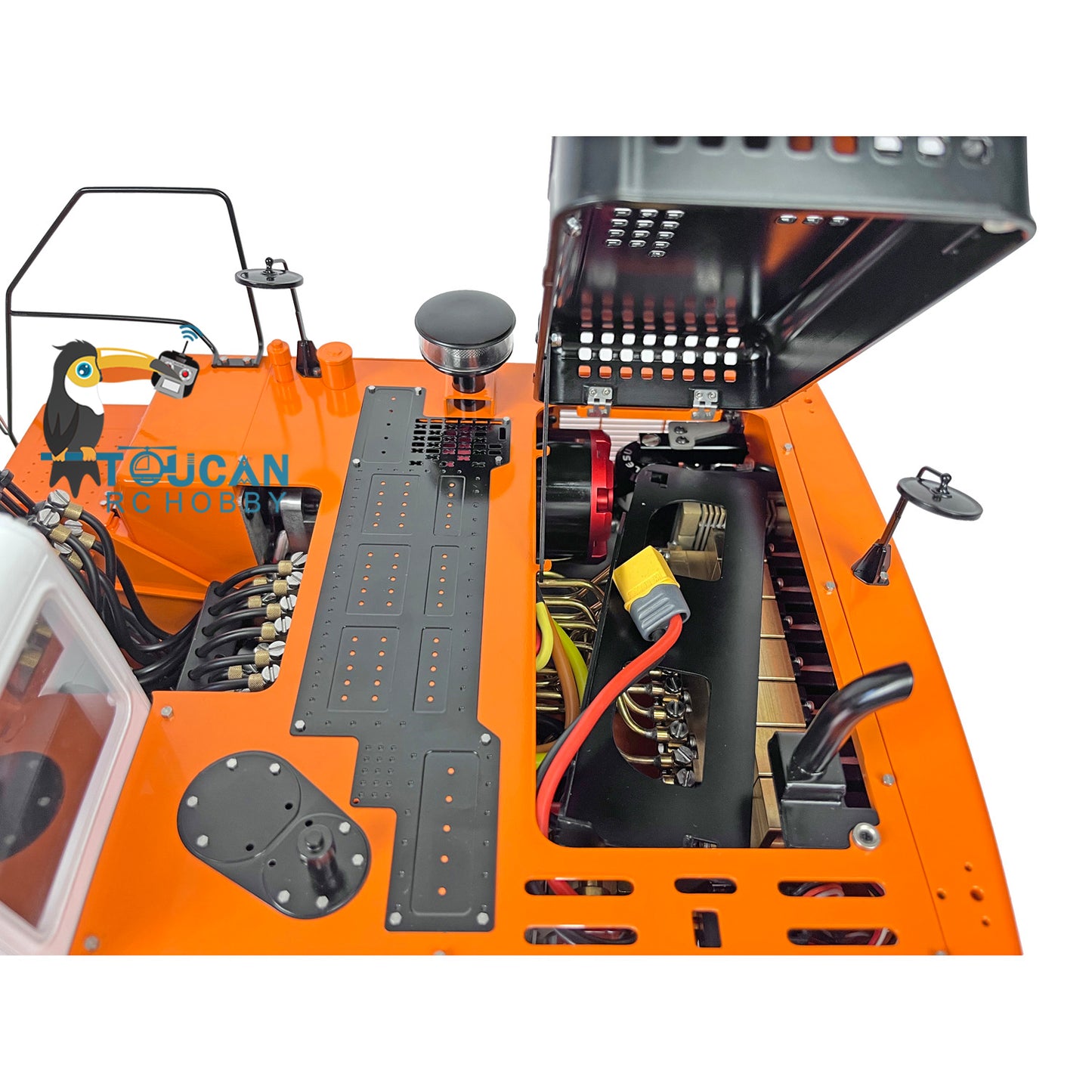 LESU 1/14 RTR PC360 Painted Assembled Metal RC Hydraulic Excavator B0002 With PL18EV Lite Transmitter