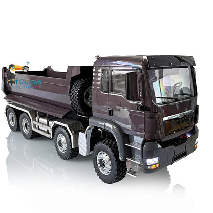 LESU 8x8 Camion-benne hydraulique RC 1/14