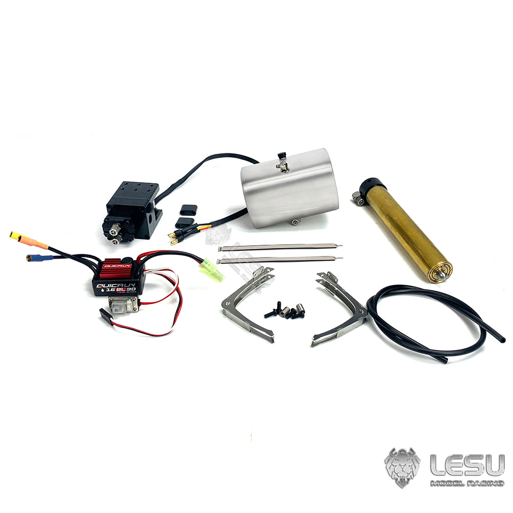 LESU Optional Länge Hydraulische Pumpe Zylinder Set Versenkbare 1/14 RC Lkw