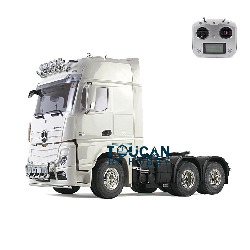 1/14 Unpainted 3 Axles Highline RC Tractor Truck Trailer