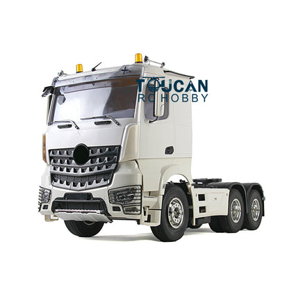 US STOCK TOUCAN 1/14 RC 3Axles Low Top Tractor Truck Trailer KIT DIY Model Motor