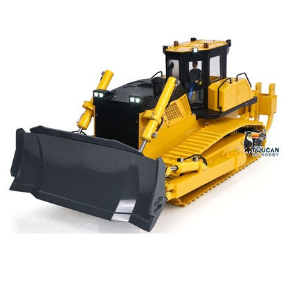 Metal 1/12 RC Hydraulic Bulldozer D155AX RTR Heavy Dozer Model 7 Way Valve 1.0L Oil Pump 5 Plows Radio Master TX15 Radio Battery