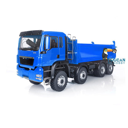 LESU 8x8 1/14 RC Hydraulic Lifting Dumper Truck