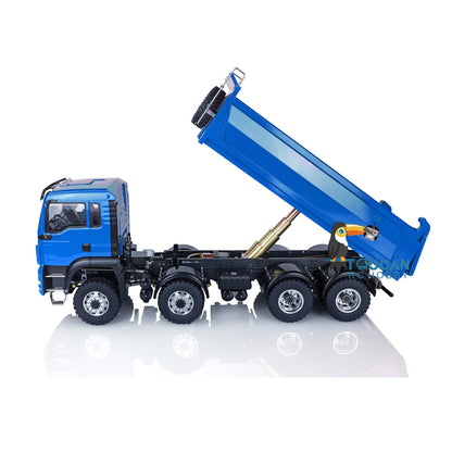 LESU 8x8 1/14 RC Camion-benne de levage hydraulique