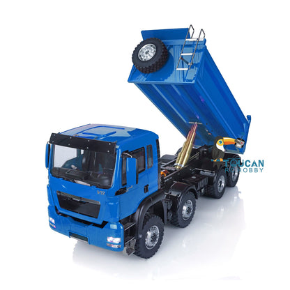 LESU 8x8 1/14 RC Hydraulic Lifting Dumper Truck