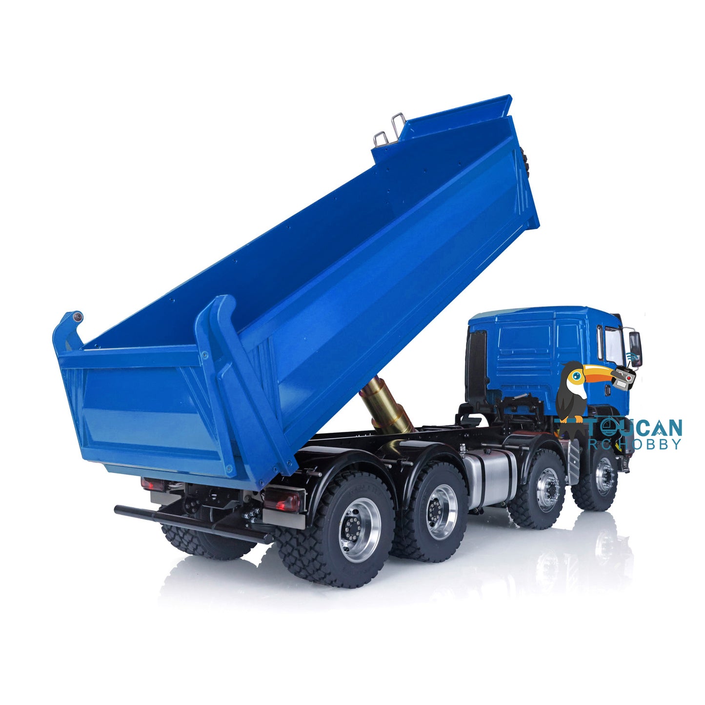 LESU 8x8 1/14 RC Camion-benne de levage hydraulique