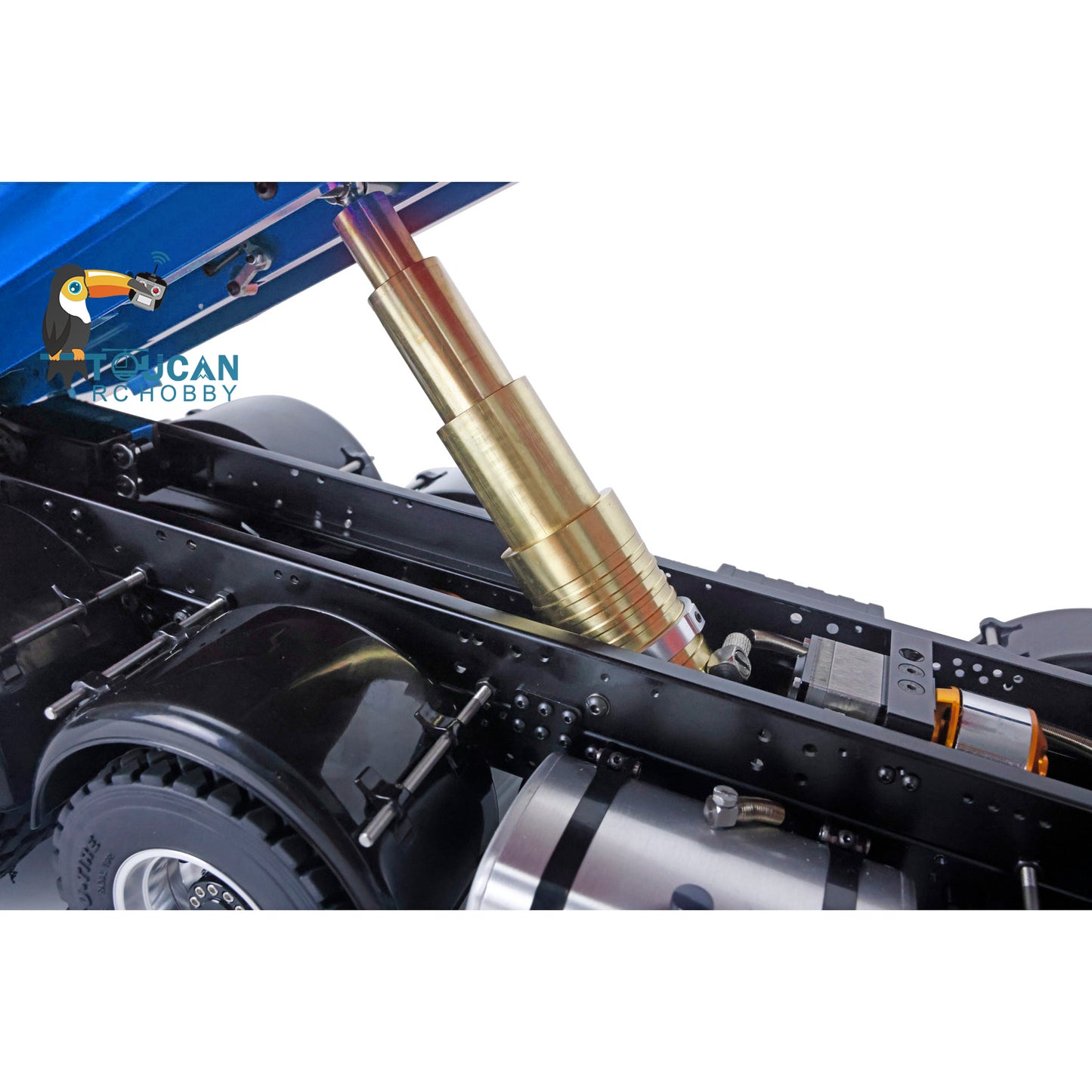 LESU 8x8 1/14 RC Camion-benne de levage hydraulique