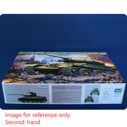 Second Hand US Stock Trumpeter 00904 1/16 T-34/85 Model 1944 Factory No.174 Tank Armored Car Kit