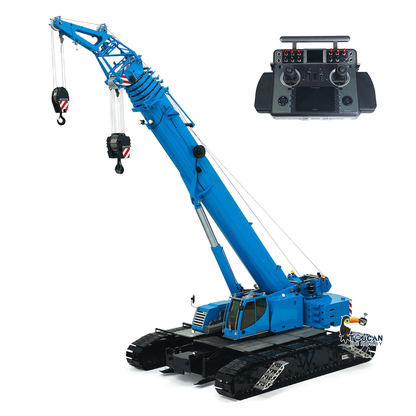 Pre-Order Eyewhale 1/14 Metal Remote Control Hydraulic Telescopic Crawler Crane Truck RC Hoist Model Brushless ESC Frsky Radio 5D Joystick