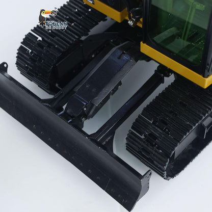 Metal 1/14 RC Hydraulic Excavator C308 Radio Controlled Digger Construction Vehicle RTR Model Flysky ST8 Radio Battery