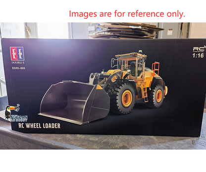 Second Hand CA Stock L260H Loader 1/16 Double Eagle E592 RC Loader Remote Control Car Light Sound