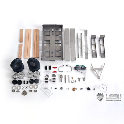 EN STOCK 1:14 LESU Aoue-LT5H Kit de chargeuse sur roues RC Chargeuse hydraulique A0008