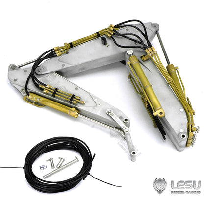 LESU 1/14 AOUE ET30H RC Metal Hydraulic Wheeled Excavator A0006 KIT