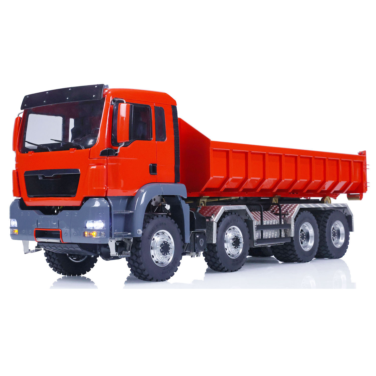 LESU 1/14 MAN TGS Camion à benne basculante hydraulique RC 8x8 peint non assemblé 20160901