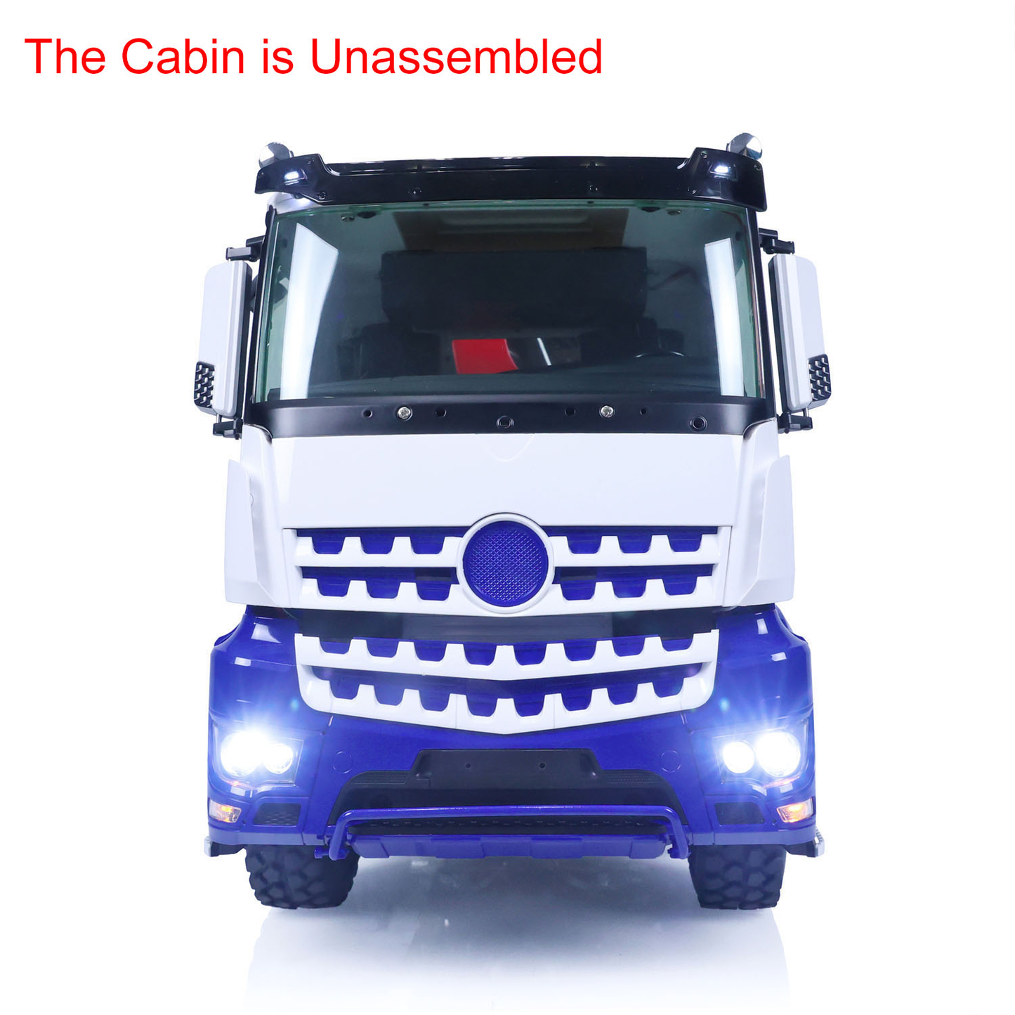 IN STOCK LESU 1/14 8x8 RC Metal Hydraulic Truck Dumper Tipper With Crane Z0017