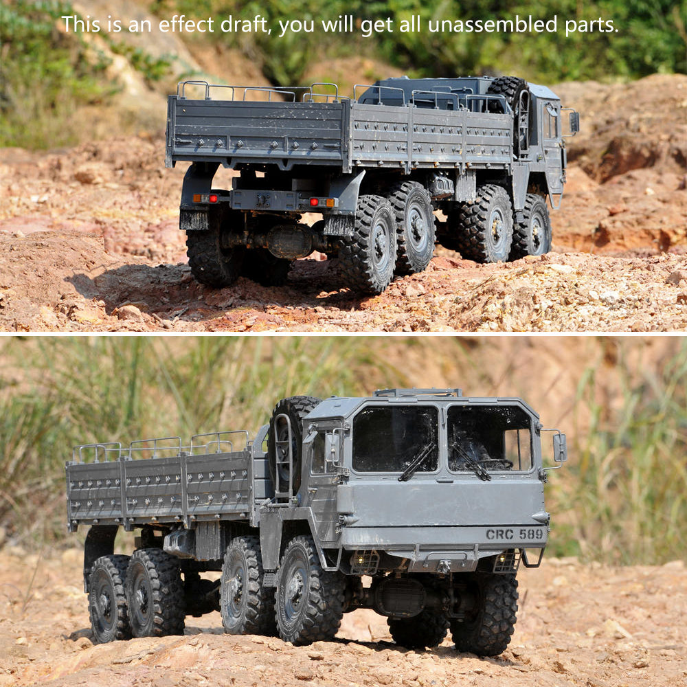 CROSSRC 1/12 MC8C 8*8 RC Militär-Geländewagen Bausatz