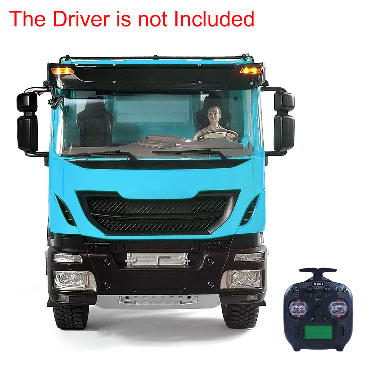 MD 1/14 6x6 Hydraulic RC Painted Assembled PNP Truck Dumper With 2-speed Gearbox Sound Light System