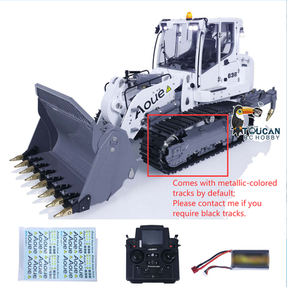 LESU 1/14 636 RTR RC Chargeur hydraulique à chenilles en métal B0014
