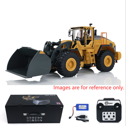 Second Hand CA Stock L260H Loader 1/16 Double Eagle E592 RC Loader Remote Control Car Light Sound