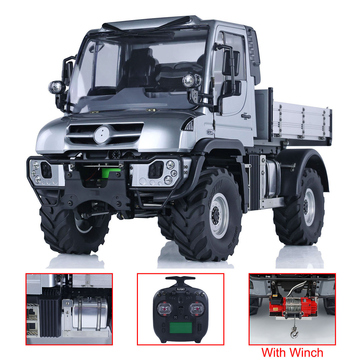 4X4 1/10 U423 RC Geländewagen mit Seilwinde RC Rock Crawler