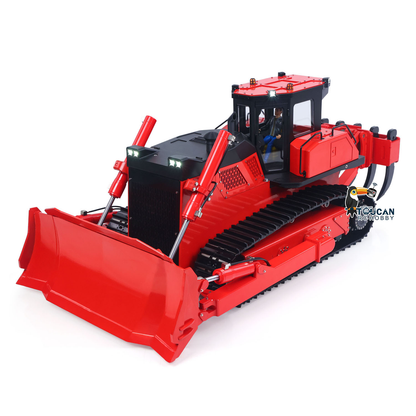 Metal 1/12 RC Hydraulic Bulldozer D155AX RTR Heavy Dozer Model 7 Way Valve 1.0L Oil Pump 5 Plows Radio Master TX15 Radio Battery