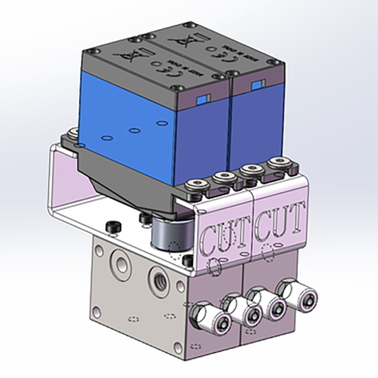 2CH/3CH/4CH/5CH/6CH Metal Directional Valve for 1/12 1/14 RC Excavator Loader Bulldozer Digger