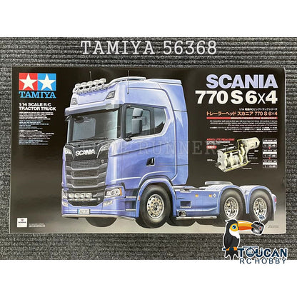 1/14 6X4 RC Tractor Truck 770S 56368 Radio Control Engineering Vehicle Model Kit
