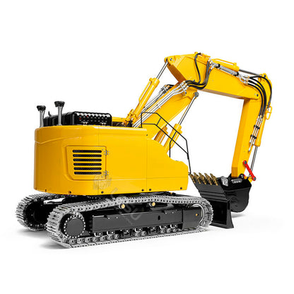 LESU 1/14 Aoue ET26L RC Hydraulic Excavator B0012 RTR/PNP Diggers with Light System Simulated GPS