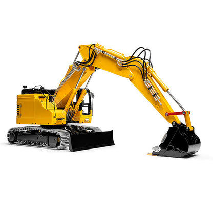LESU 1/14 Aoue ET26L RC Hydraulic Excavator B0012 RTR/PNP Diggers with Light System Simulated GPS