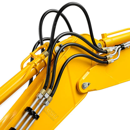 LESU 1/14 Aoue ET26L RC Hydraulic Excavator B0012 RTR/PNP Diggers with Light System Simulated GPS