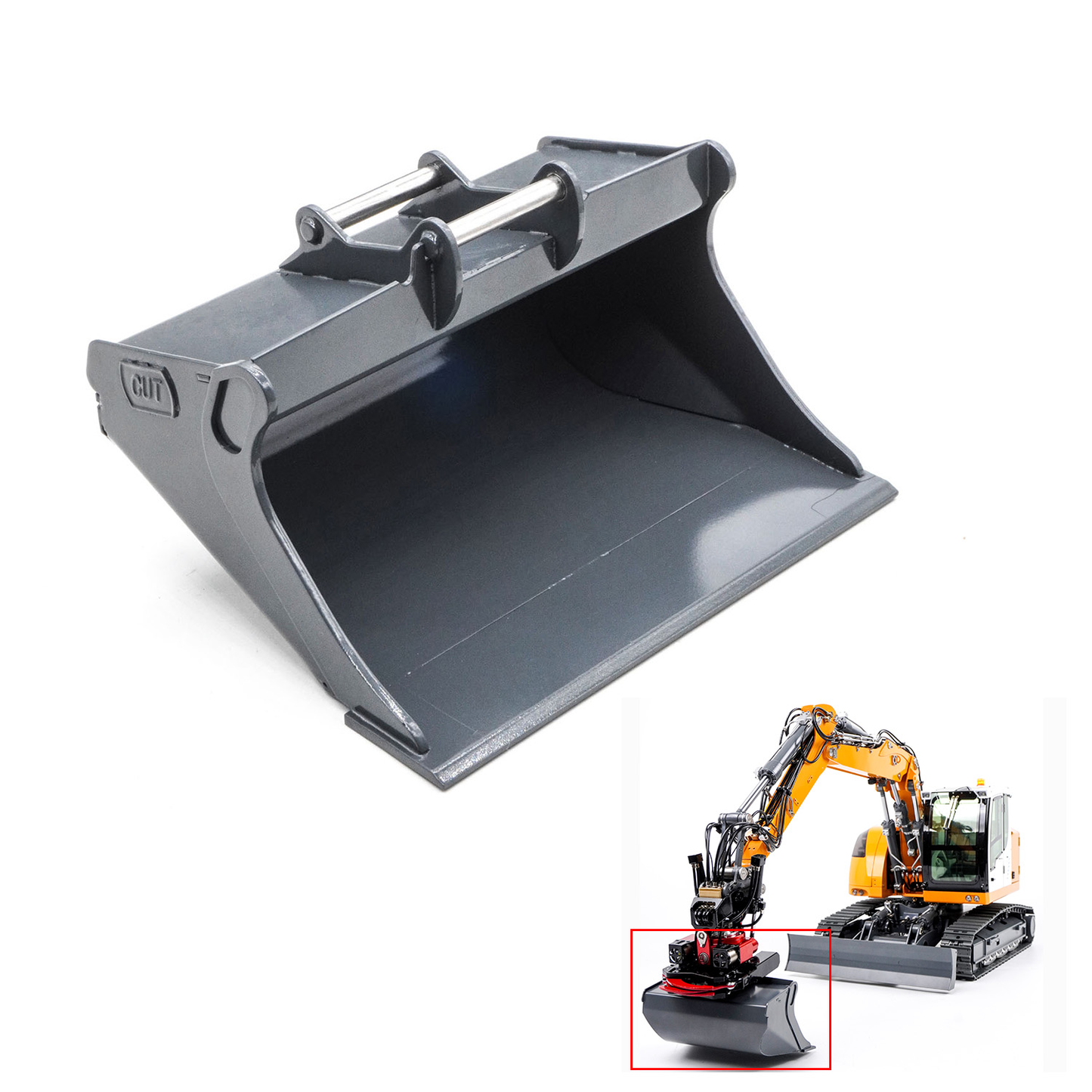 Metallanbauteile Ersatzteile für 1/14 hydraulischen RC-Bagger 914 RC Digger