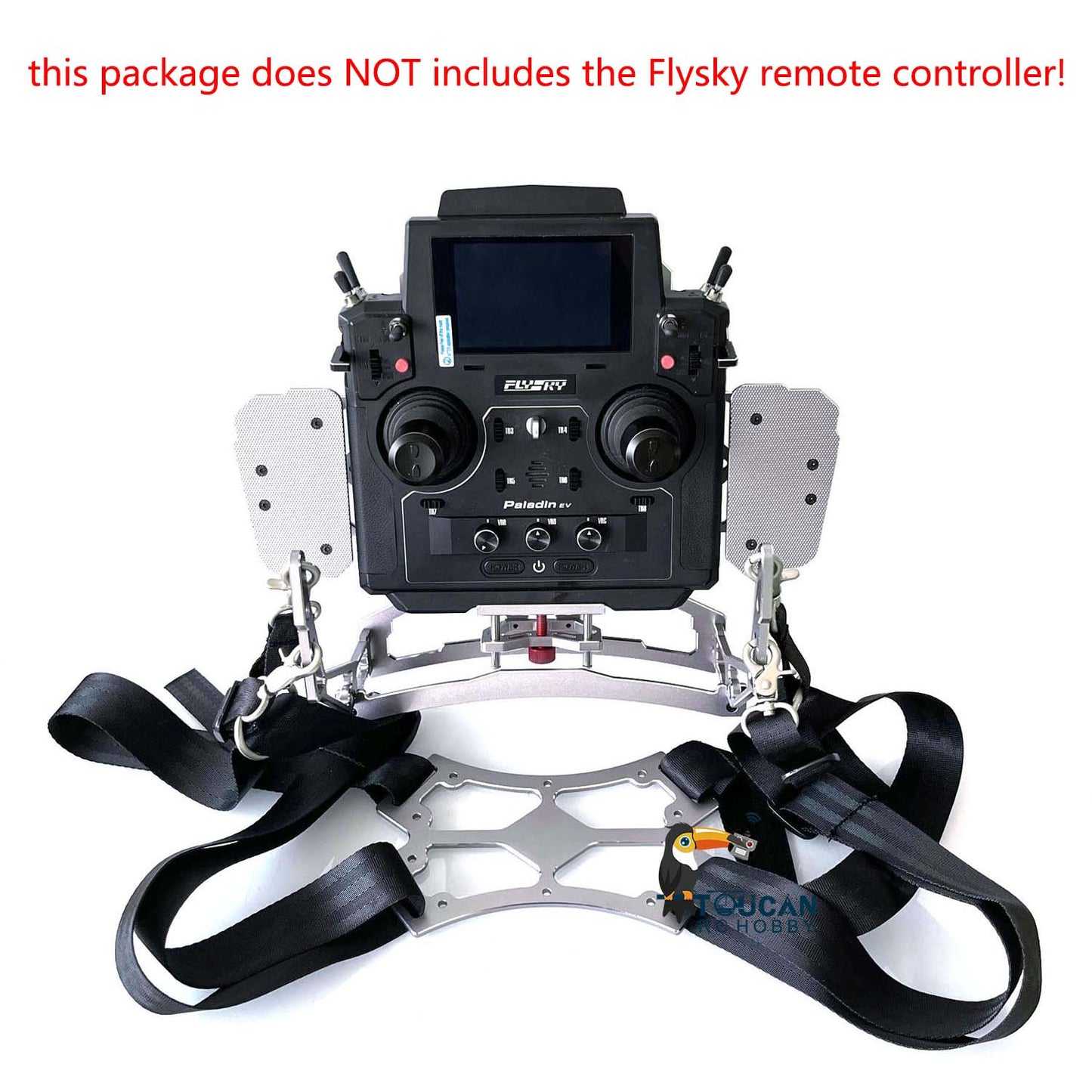 Metal Tray Holder with Strap for Flysky Paladin PL18EV Remote Controller RC Part