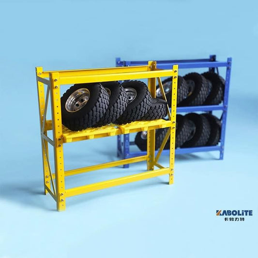 Kabolite Rack for Tyres For 1/14 Loader Dump Trailer Parts