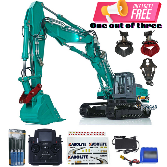 Kabolite Metal 1/14 RTR RC Hydraulic Excavator Digger K350-200 With Sound System