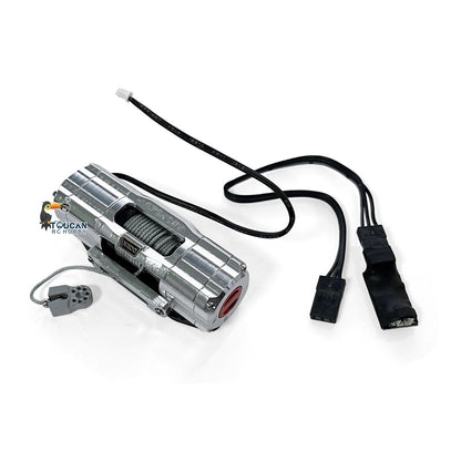 Customized Metal Front Winch for LikeRC U535 4X4 1/14 RC Rock Crawler Car Radio Control Off Road Vehicles Model Parts
