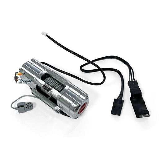 Customized Metal Front Winch for LikeRC U535 4X4 1/14 RC Rock Crawler Car Radio Control Off Road Vehicles Model Parts