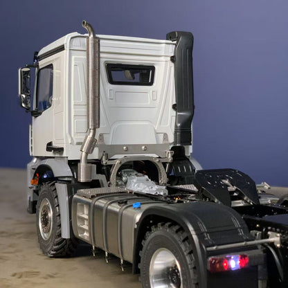 3Speed RTR Model 1/14 RC Tractor Truck BZ L44 Remote Control Farm Vehicle Metal 4*4 Chassis Axle Lock Flysky ST8 Radio Battery