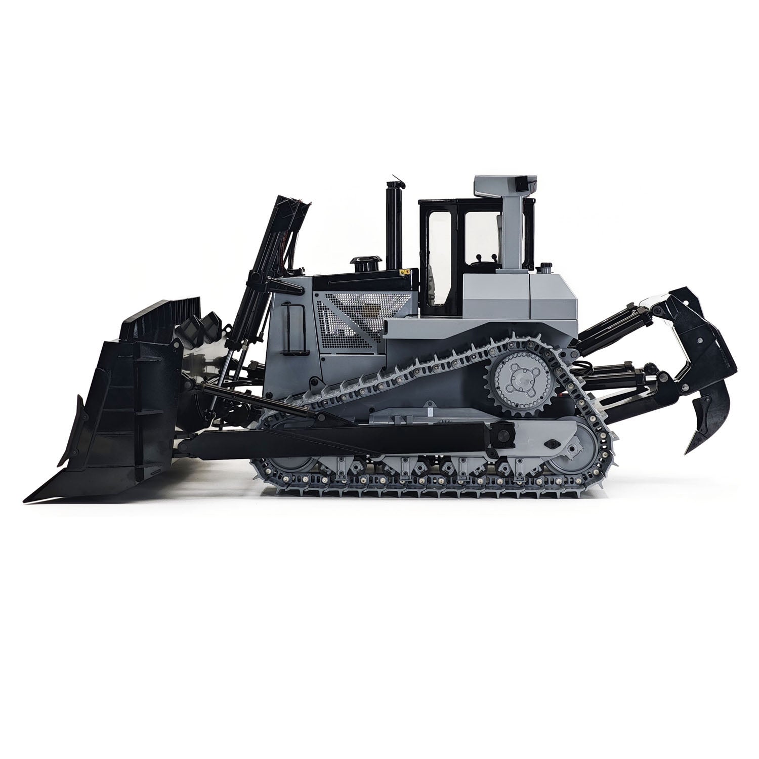 1/14 Metal RC Hydraulic Bulldozer DXR2 Light System Openable Door