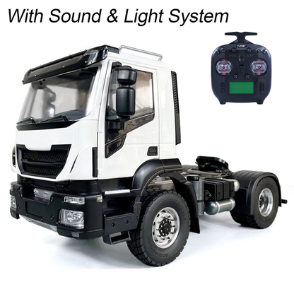 Metal 1/14 4x2 PNP RC Tractor Truck With 2-Speed Transmission Gearbox