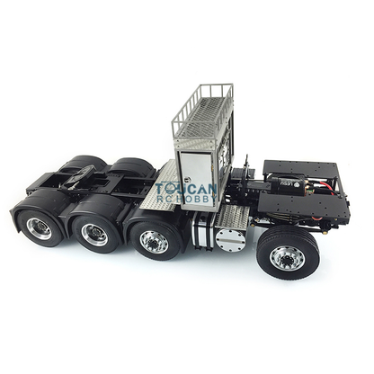 LESU Heavy-duty Chassis 1/14 R620 RC Tractor Truck Model Car SAVOX Servo Equipment Rack