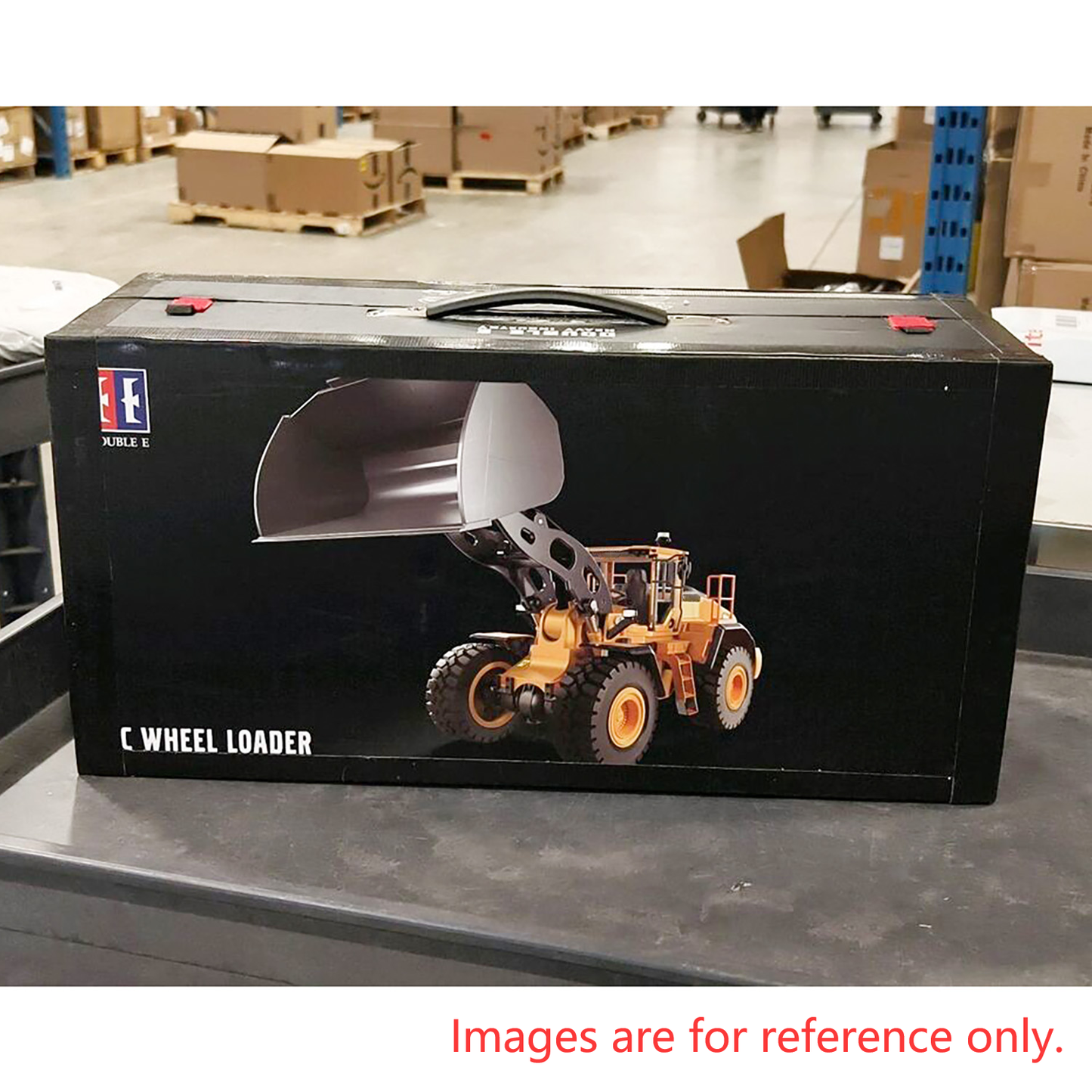 Second Hand CA Stock L260H Loader 1/16 Double Eagle E592 RC Loader Remote Control Car Light Sound
