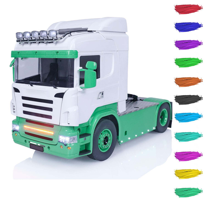 LESU 1/14 4X4 RC Traktor Lkw Metall Chassis Auto