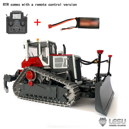 LESU 1/14 Aoue DT60 Metall RC RTR Hydraulische Bulldozer Planierraupe B0004