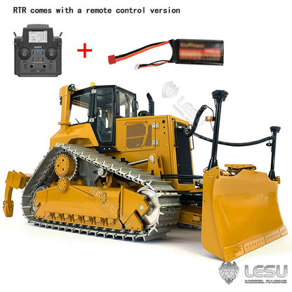 LESU 1/14 Aoue DT60 Metal RC RTR Hydraulic Bulldozer Dozer B0004