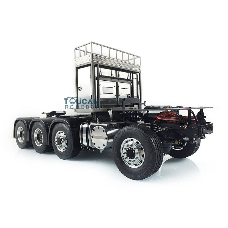 LESU Heavy-duty Chassis 1/14 R620 RC Tractor Truck Model Car SAVOX Servo Equipment Rack