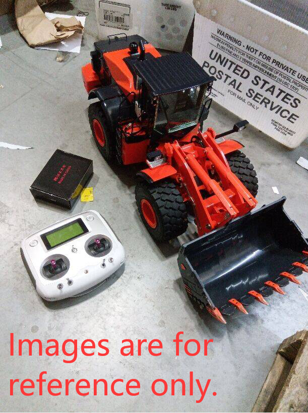 Second Hand US Stock 1/14 RC Hydraulic Loader for JDM 198 RTR A ZW370 Construction Vehicles