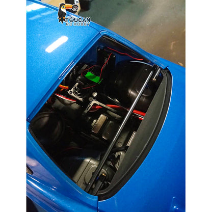 Second Hand US Stock Capo 1/8 4WD High-speed RC Racing Car R34 Metal 4x4 RTR Drift Cars Sound Smoking