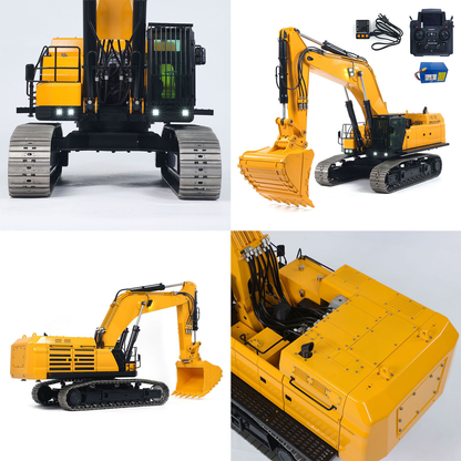 1/12 RC Hydraulic Heavy Excavator 395F Metal Digger RTR 1.0L Dual Pump Paladin PL18EV LITE Radio