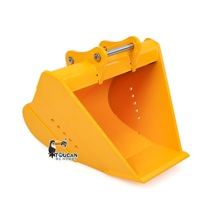 1/12 RC Hydraulic Excavator Attachments Metal Electric Hammer Hydraulic Shear Grille Bucket Rake Ripper Grading Bucket Set for C395 LR976 EC650