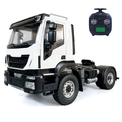 Metal 1/14 4x2 PNP RC Tractor Truck With 2-Speed Transmission Gearbox